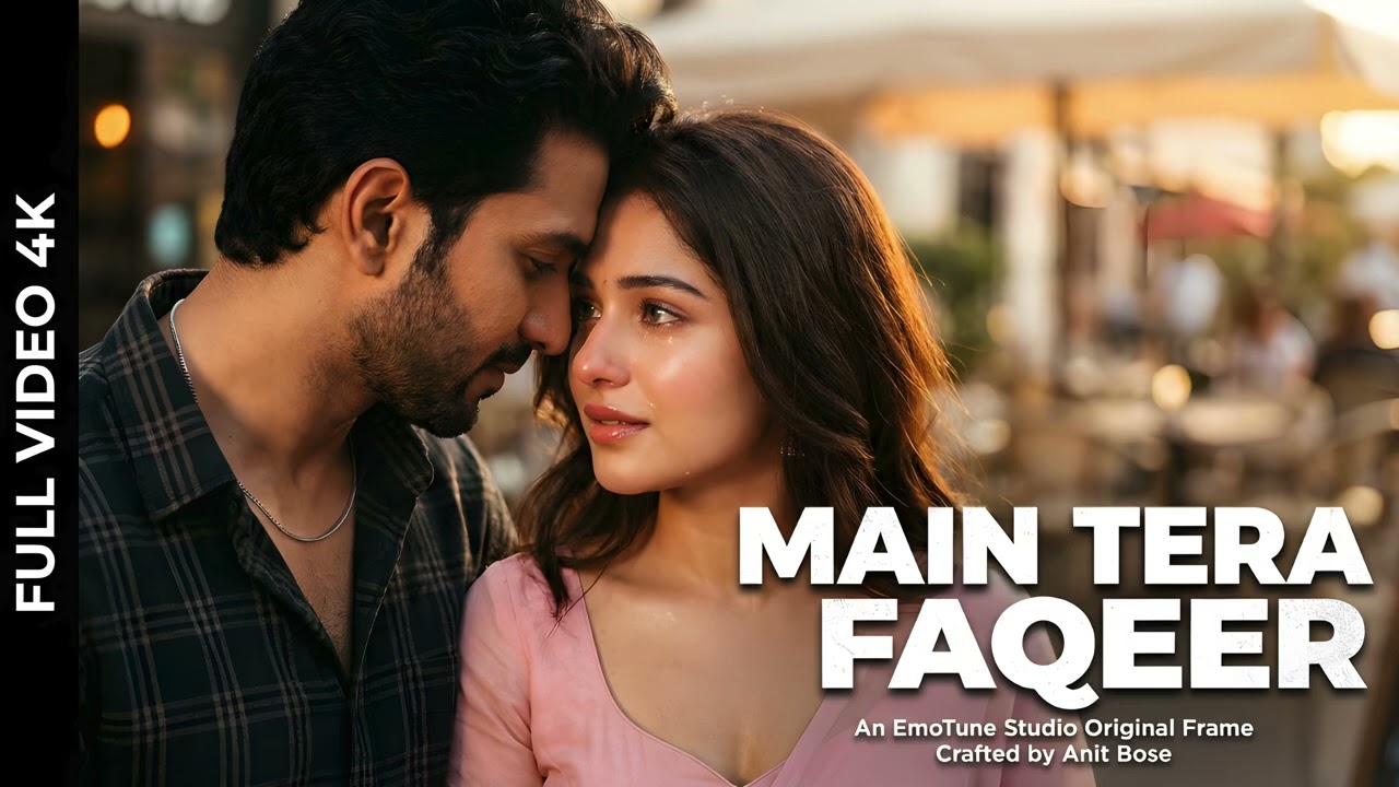 Main Tera Faqeer | Sufi Love Song Hindi | Heartfelt Fusion | New Emotional Romantic Track 4K