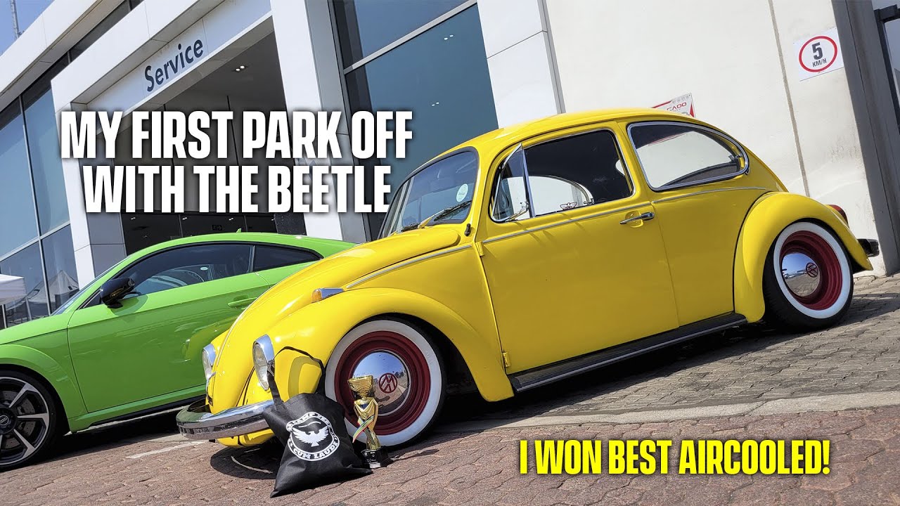 Мой первый выезд на парковку с Beetle | VW Campfest park off