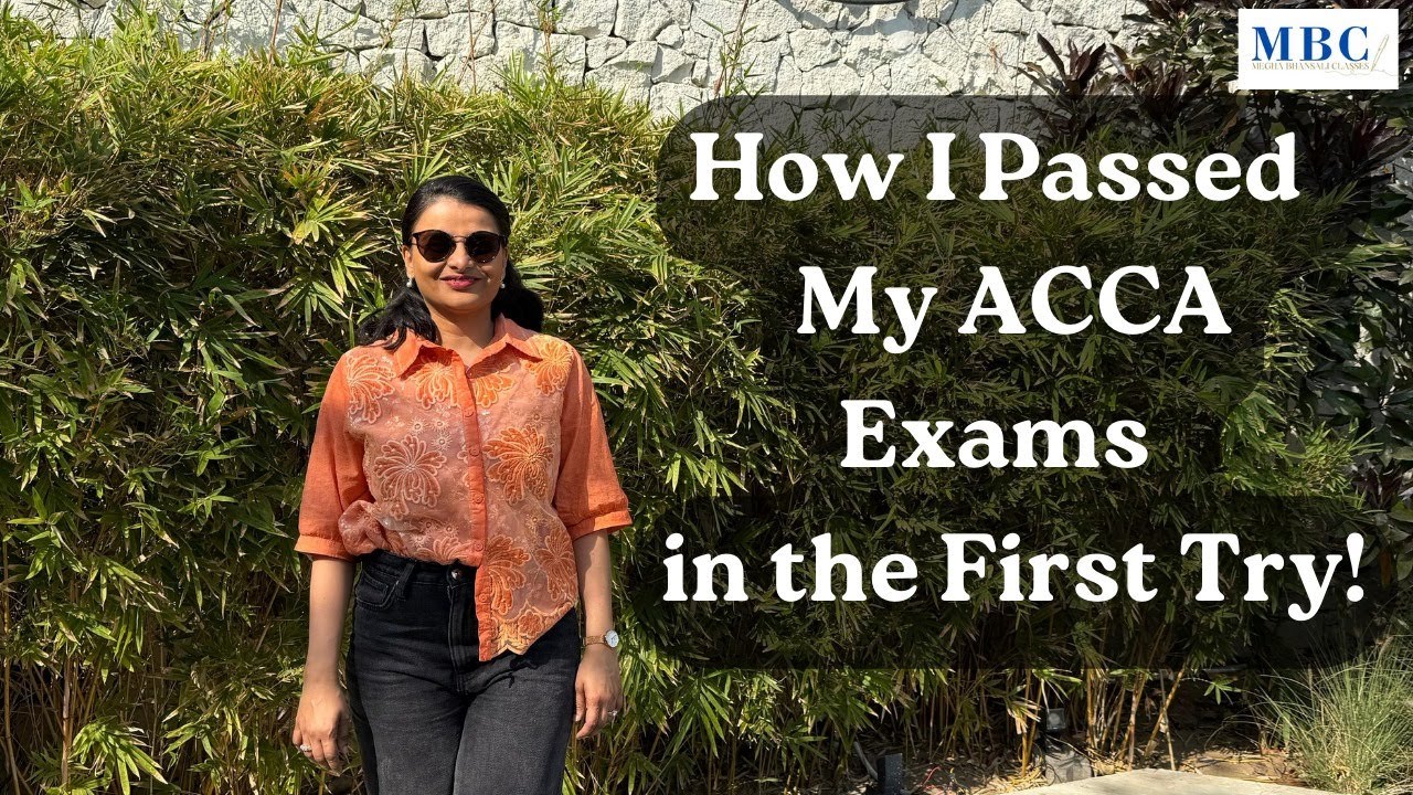 I Passed my ACCA Exams on the First Try! #accatips #accaexams
