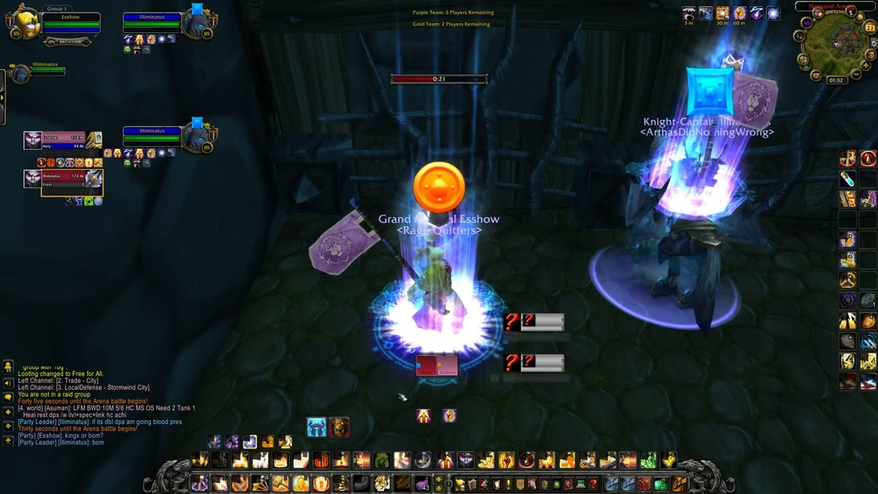 Cataclysm Classic | 2v2 Arena | Frost DK & Holy Paladin | Holy Paladin PoV | 2K