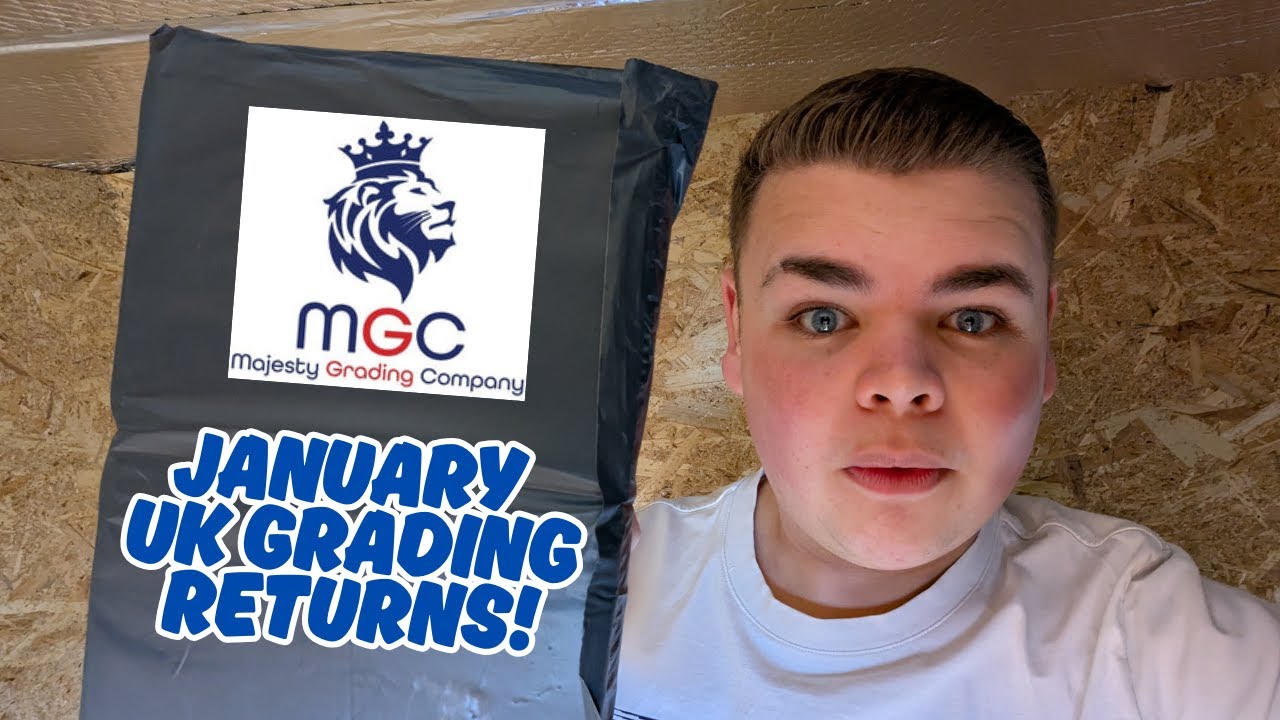 Grading Sports Cards in the UK! | Majesty Grading MGC Returns (Month 1)