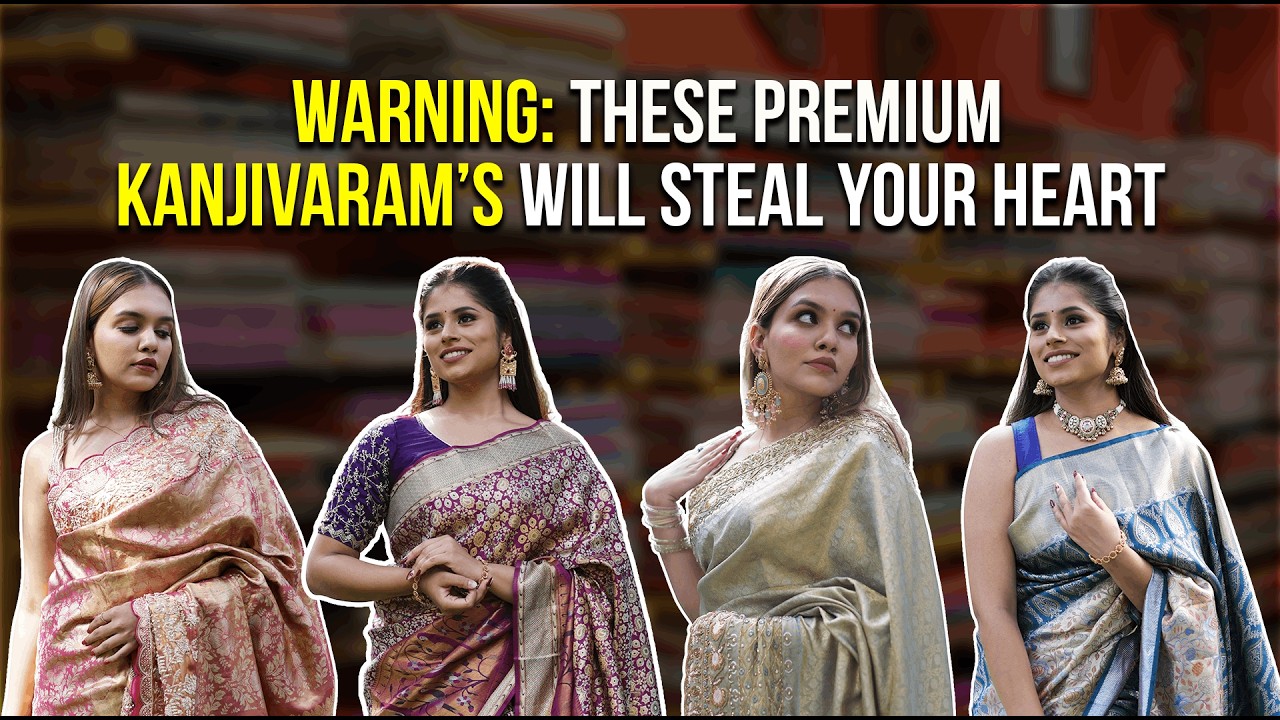 The Most Luxurious Kanjivaram Sarees We’ve Ever Launched! Kanjivaram Saree | Saree | New Collection