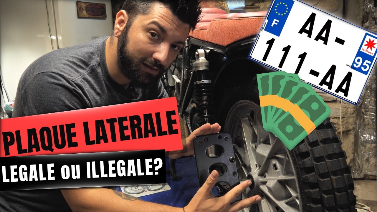 [CONSEIL] Plaque d'immatriculation latérale, BONNE ou MAUVAISE idée?