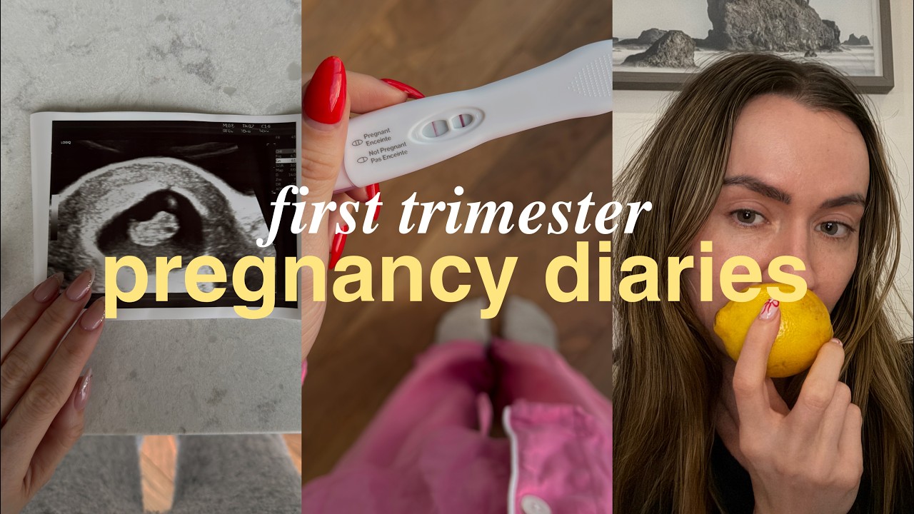 First trimester vlog | Week 6-8 symptoms, dating ultrasound experience and results