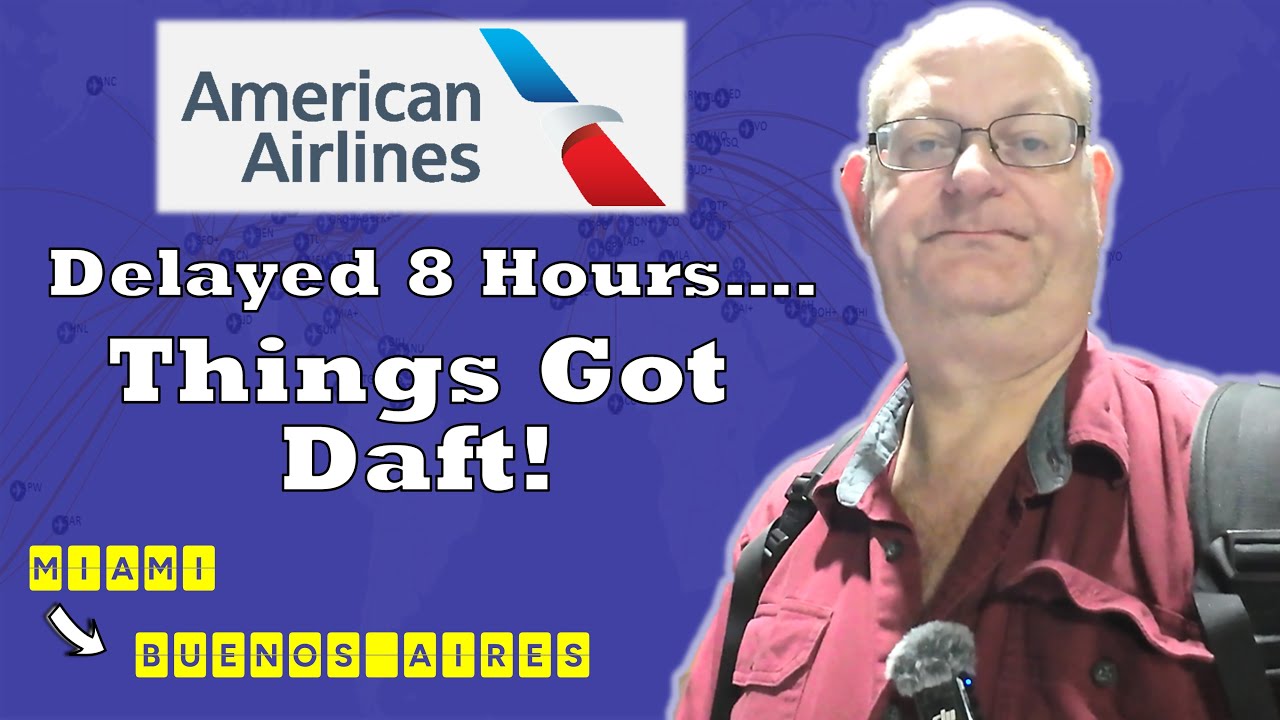 RTW Pt 2 — Возможно, мой самый безумный перелет в жизни... American Airlines из Майами в Буэнос-А...