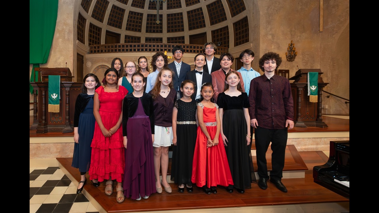 Scholarship Recital Program 2026