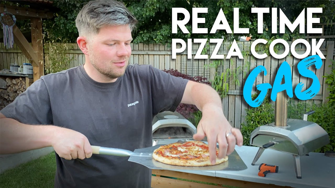 OONI KARU 12 | Real Time Pizza Cook Using Gas