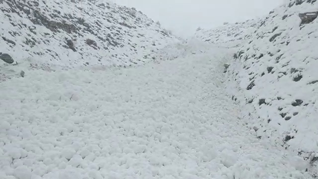 Avalanche Blocks Drass- Kargil Road