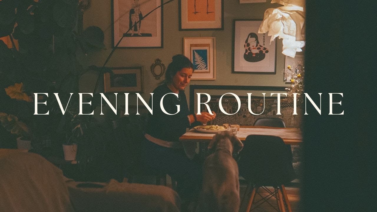 La mia evening routine di una sera qualunque a casa da sola | Solo suoni, no musica