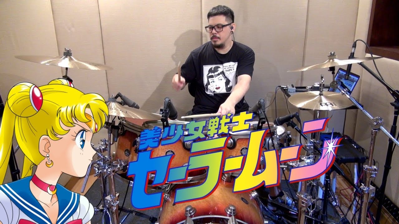 SAILOR MOON | Moonlight Densetsu (ムーンライト伝説)『LiSA』Sailor Moon The 25th Anniversary | DRUM COVER