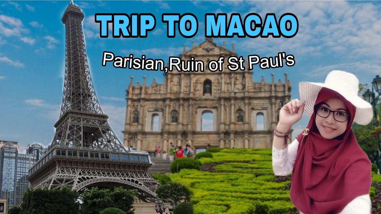 My 1 Day Trip At Macao // Ruin Of St Paul's, Parisian,Venetian