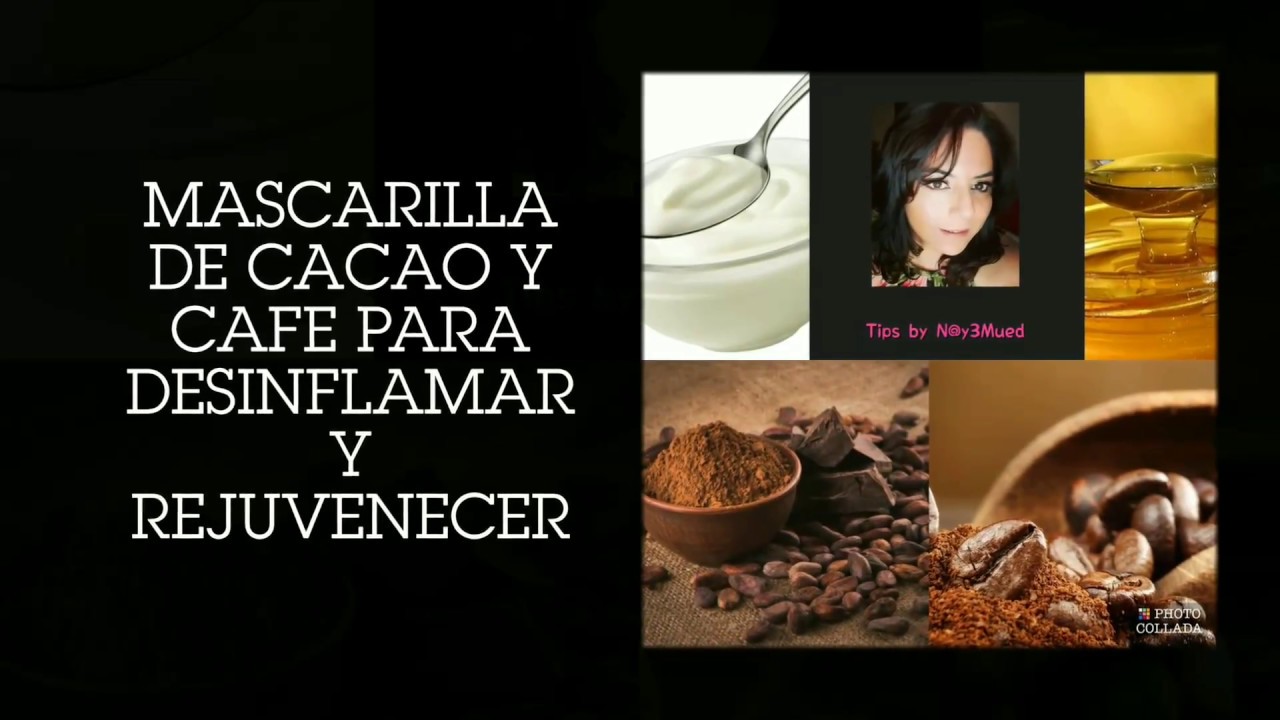 Mascarilla de cacao y caf&eacute; para rejuvenecer tu piel