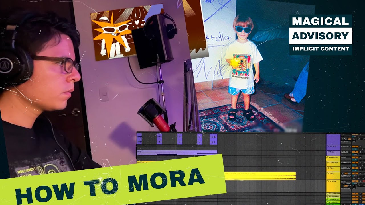 🍇 Hago un beat de reggaeton inspirado en el último album de MORA | ESTRELLA ⭐️