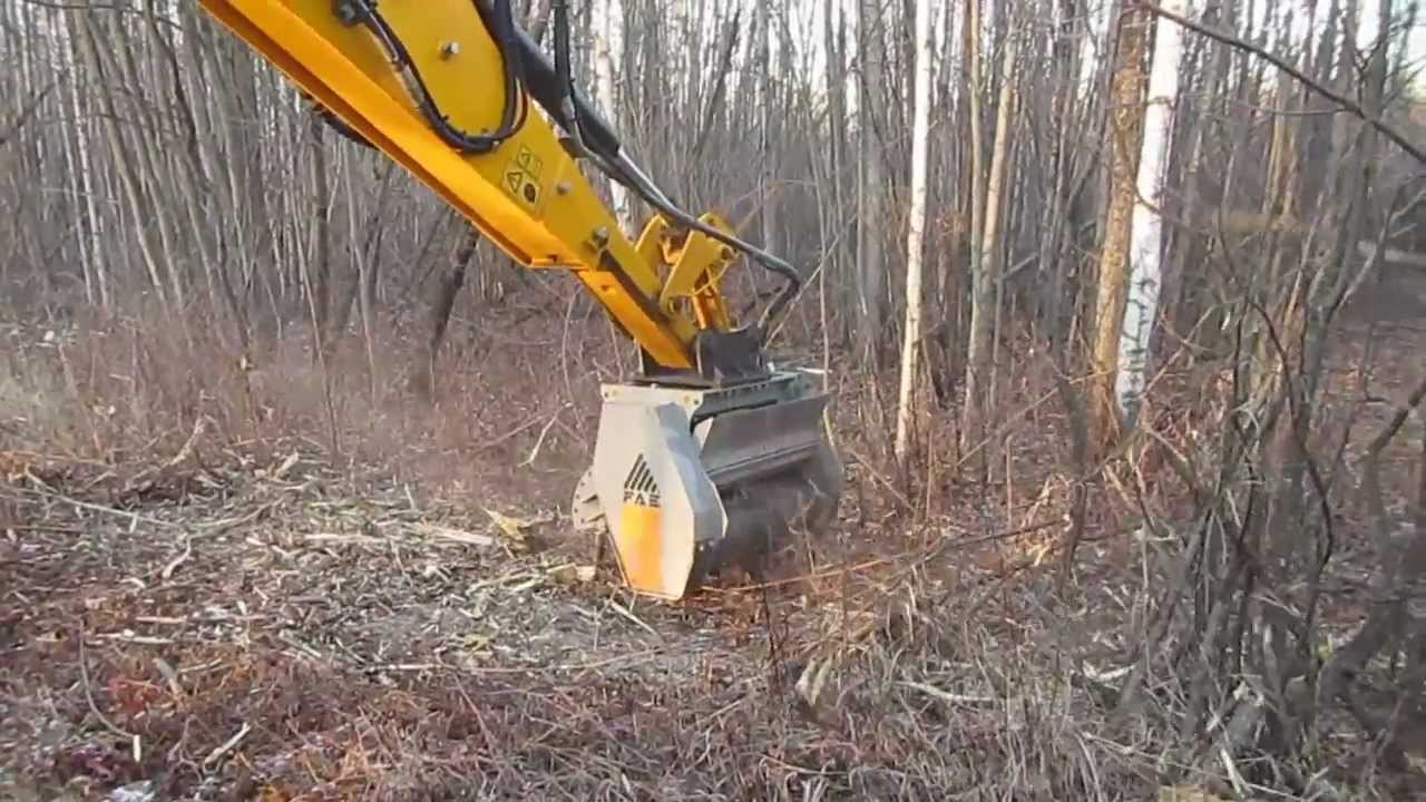 FAE Forestry Mulcher 4CX-15 Backhoe