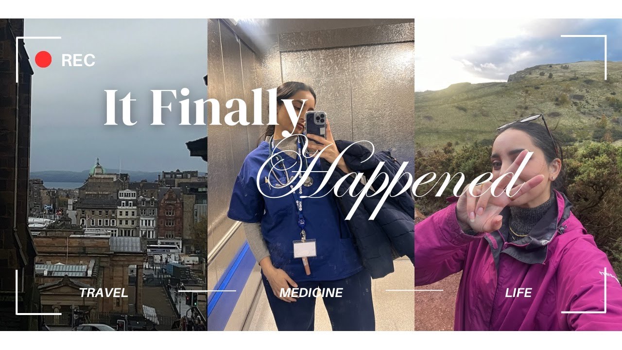 It Finally Happened | My First YouTube Video | Travel & Life as a Doctor | Vlog 1