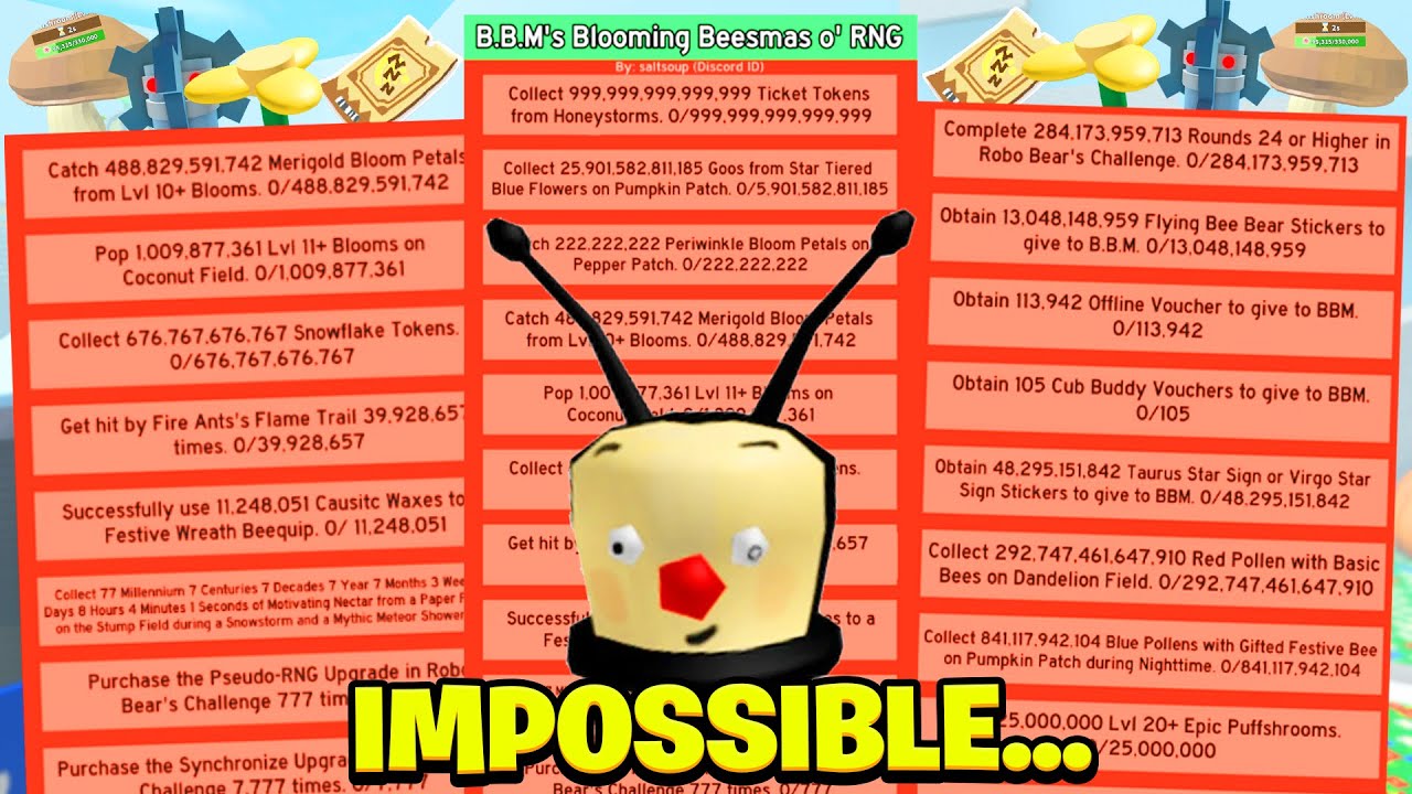 He Made BBM's Quest IMPOSSIBLE... (Bee Swarm Simulator)