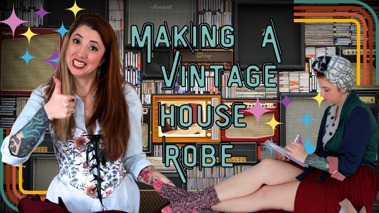 Making A Vintage House Robe