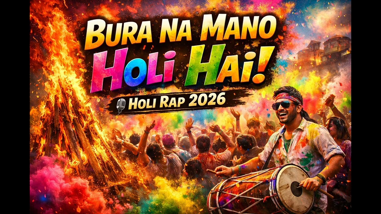 Holi Special Rap 2026 | Bura Na Mano Holi Hai | Desi Holi Anthem | Street Style 🔥