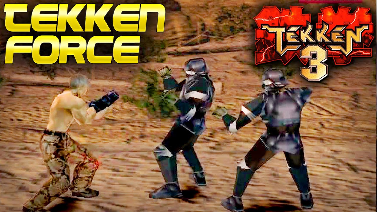 TEKKEN 3 Revisited - The Original Tekken Force Mode