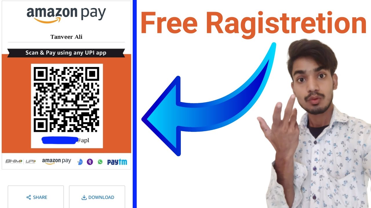 How To Ragister || Amazon Pay For Business || Account QR code || QRPN