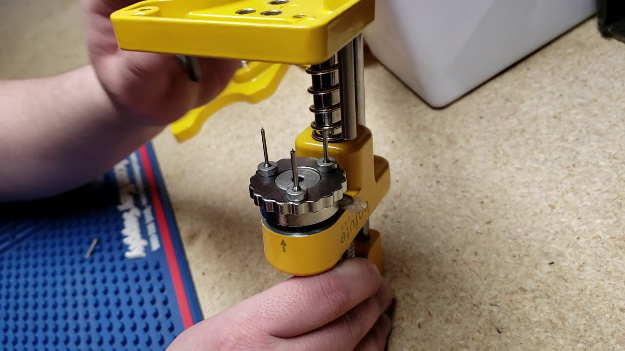 Automotive Remote Head Key Roll-Pin Press: Replacing Broken Tips