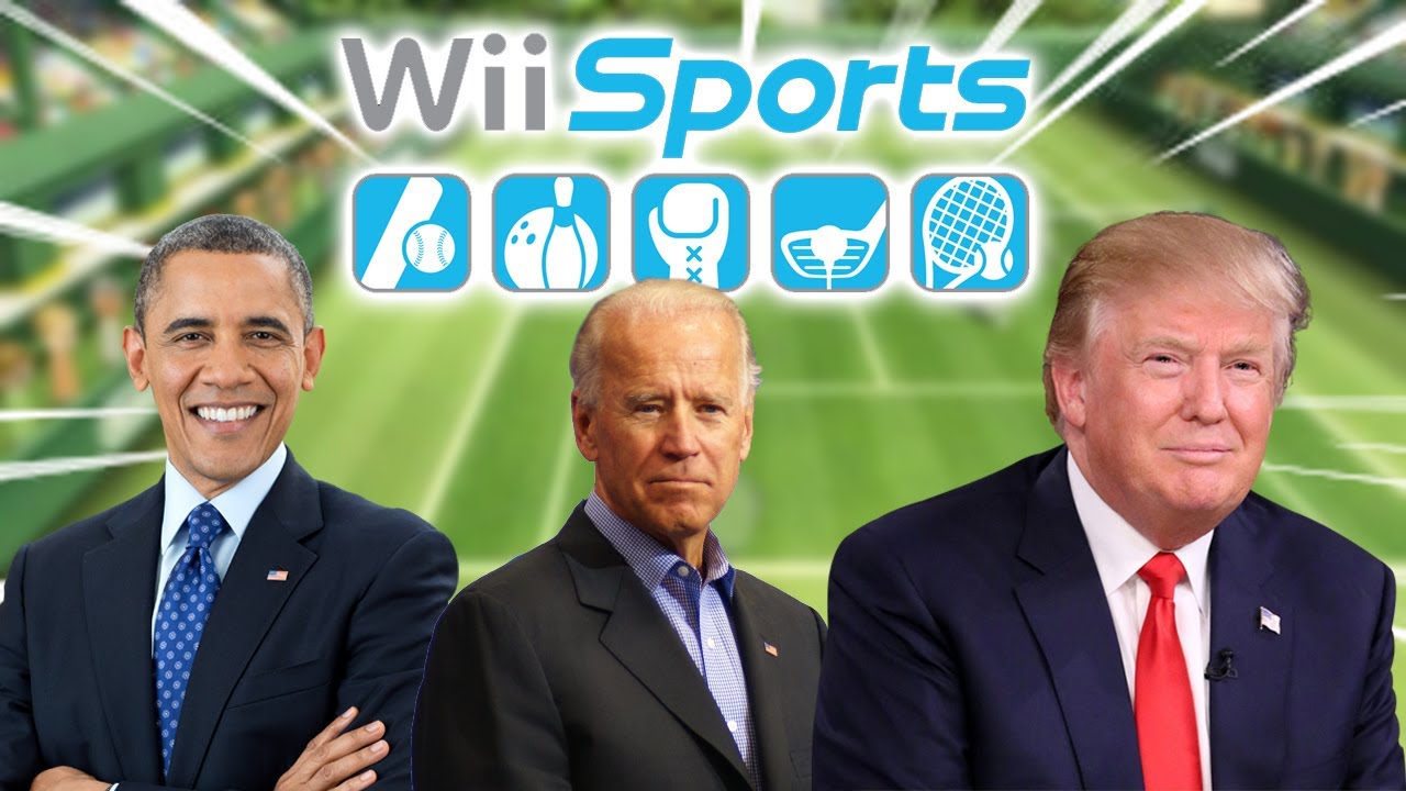 US Presidents Play Wii Sports Tennis!