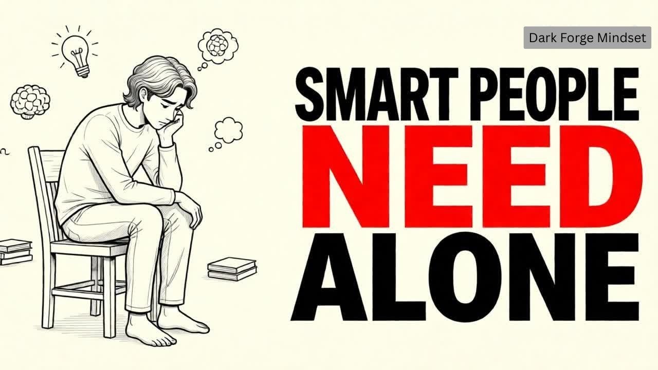 Why Smart People Prefer Being Alone (It's Not What You Think)