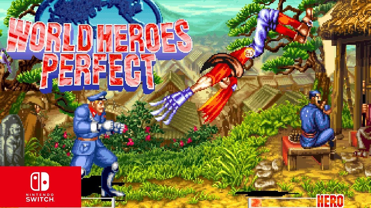 World Heroes Perfect Nintendo Switch Gameplay