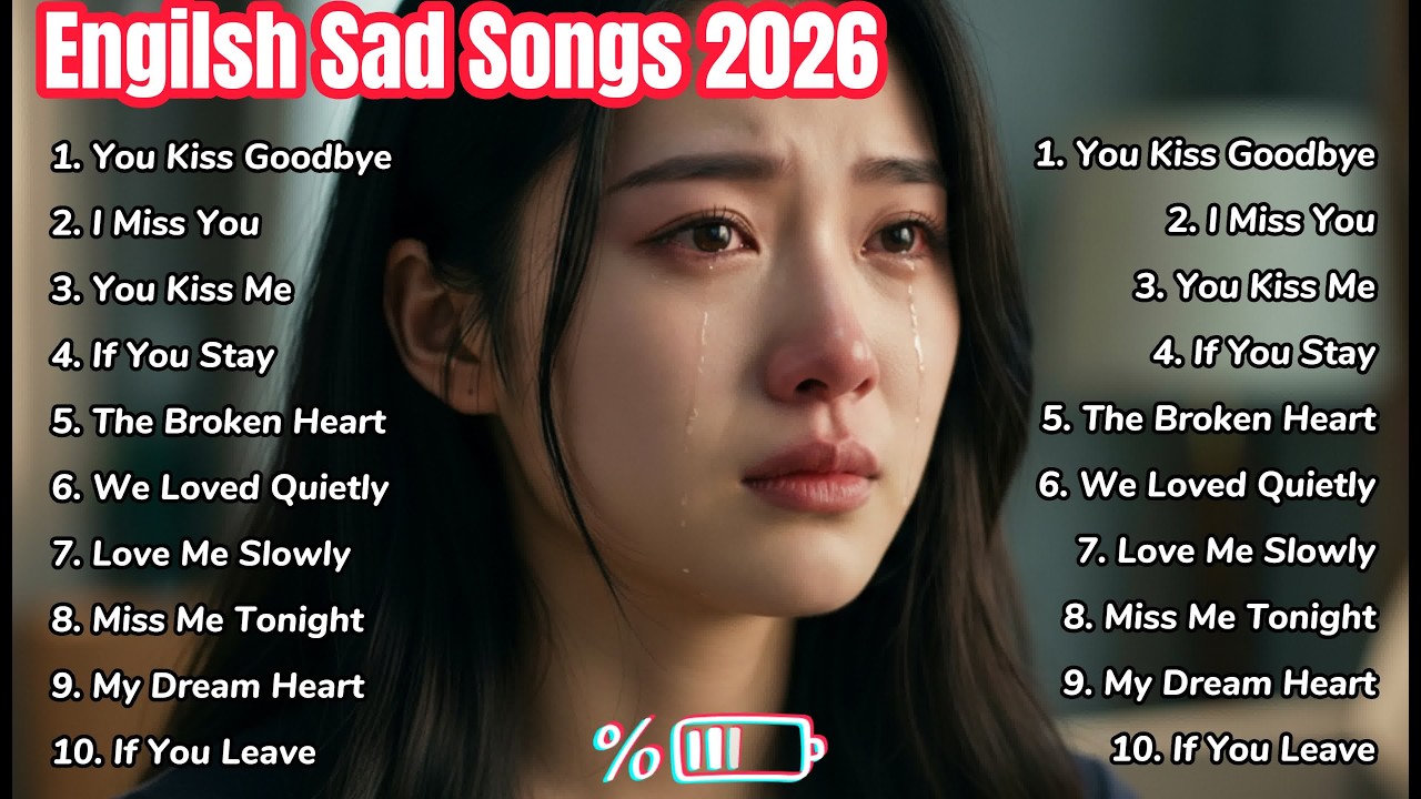 Emotional English Sad Songs 2026 💔 | Deep Heartbreak Melodies | Slowed Love Songs - LiniSlowmo