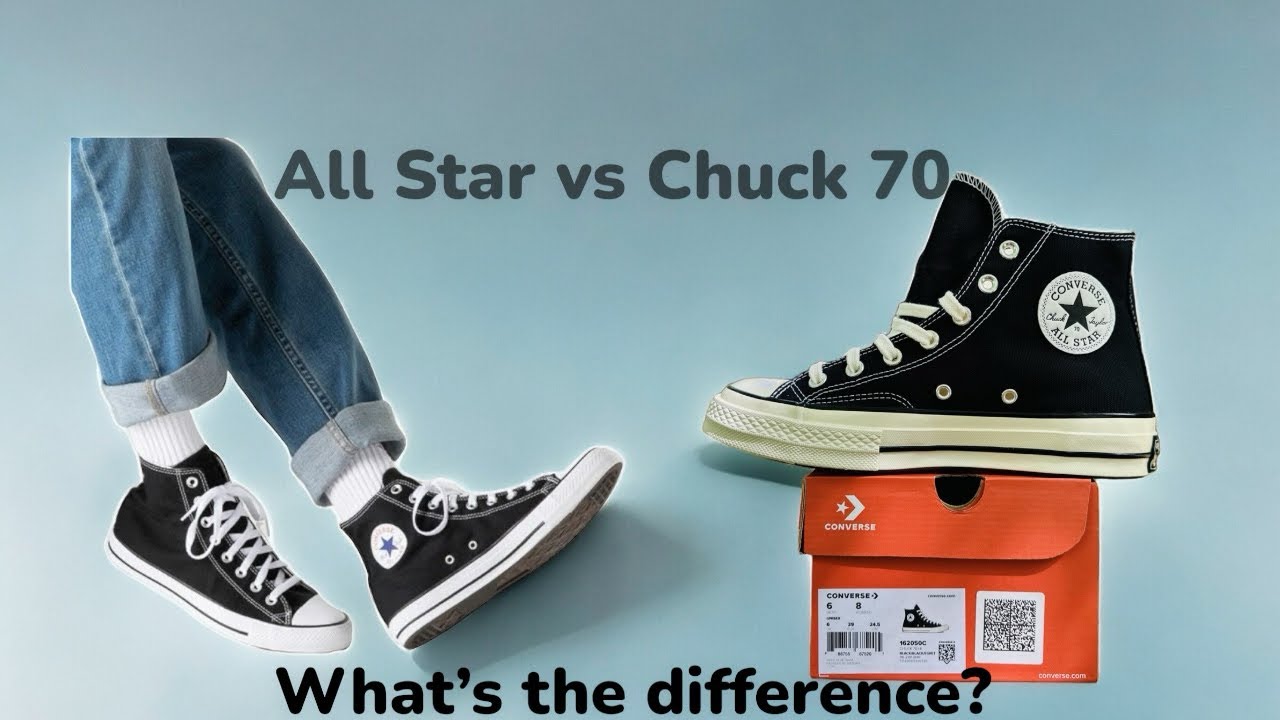 Converse All Star или Chuck 70, черные высокие конверсы, какие выбираешь ты?