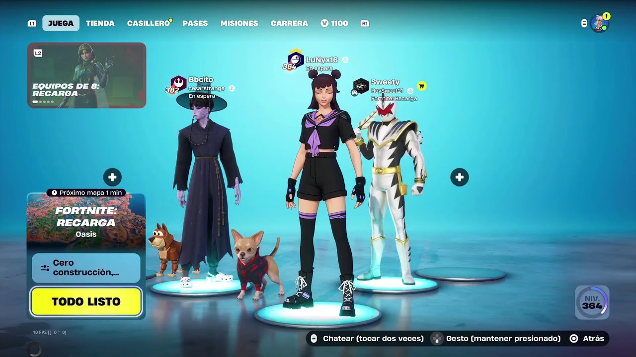 FORTNITE con cesarstrange y sweet
