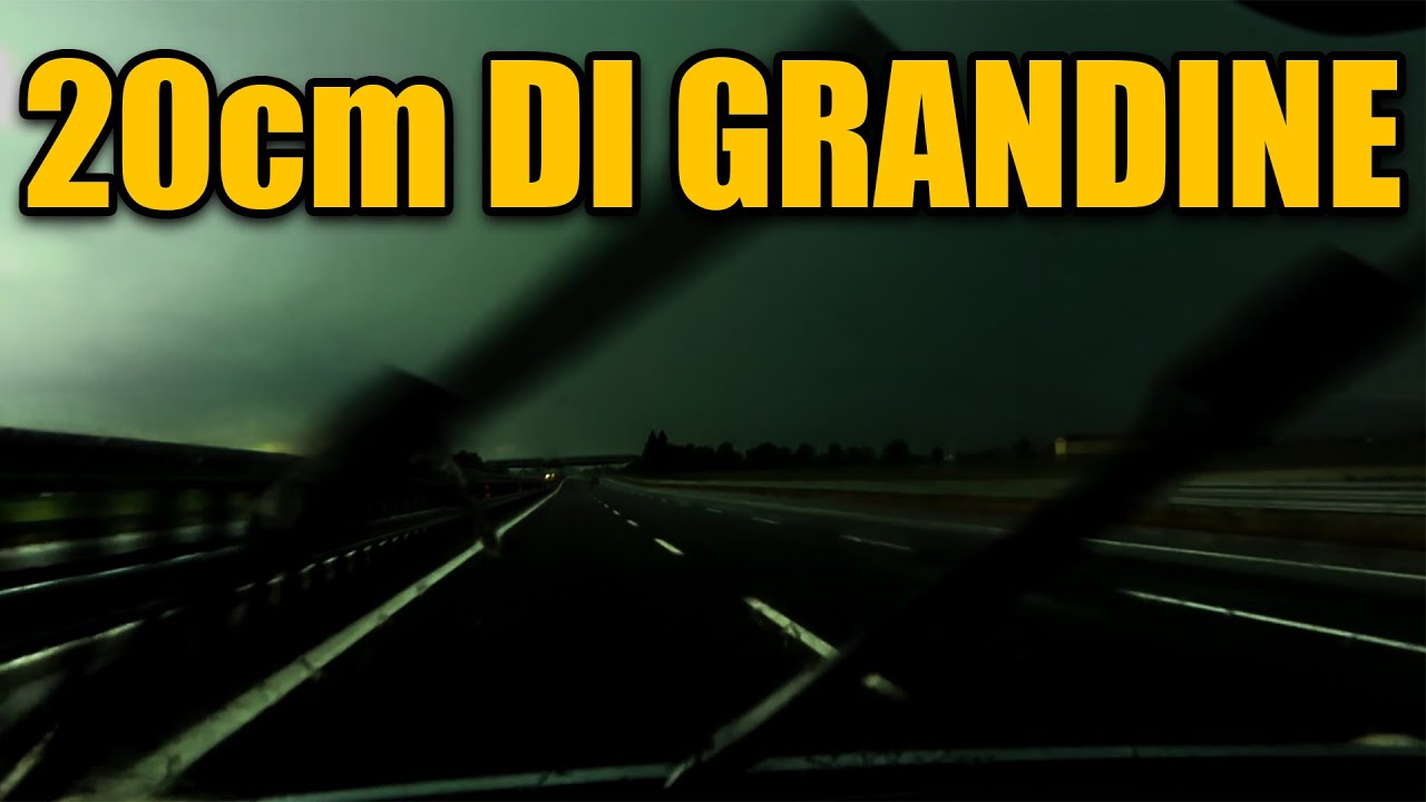 TEMPORALE MOSTRUOSO NEL TORINESE