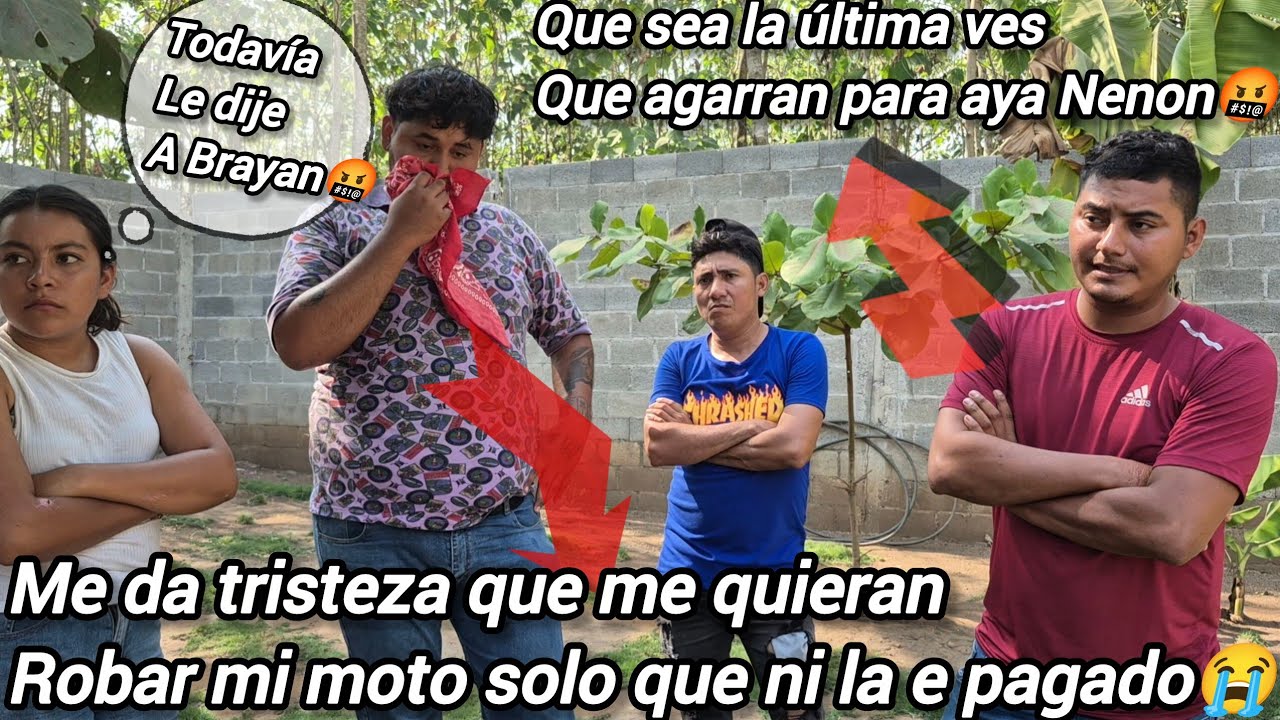 Maycol habla seria mente con Nenon 3nput4d0😡 te pueden robar tu moto ya no te vas a ir lejos🤬