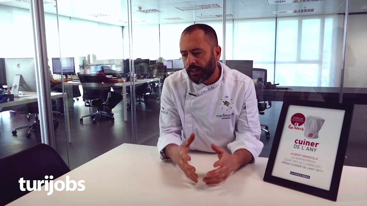 #TalentTalks con Albert Mendiola, nombrado como el Cocinero del A&ntilde;o 2017