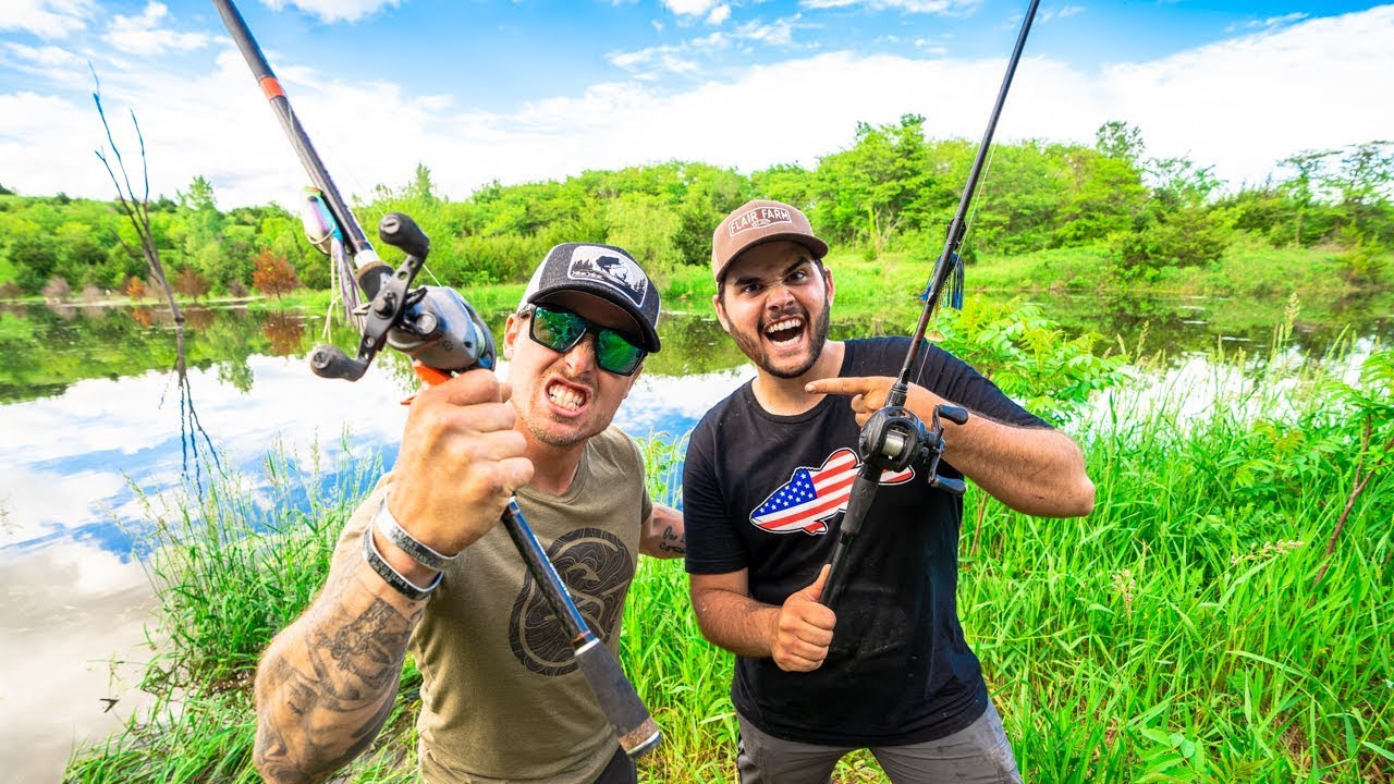 THE SECRETS OUT! (1V1 Pond CHALLENGE)