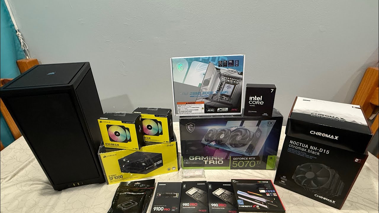 ประกอบคอมด้วยเคส CORSAIR 2000D RGB AIRFLOW Mini-ITX PC Case #tiktok #ประกอบคอม #อ้ำๆอึ้งๆ #love