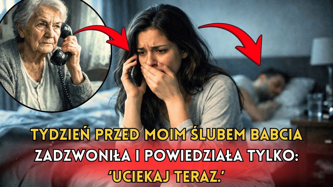 Tydzień przed moim ślubem babcia zadzwoniła i powiedziała tylko: ‘Uciekaj teraz.’36