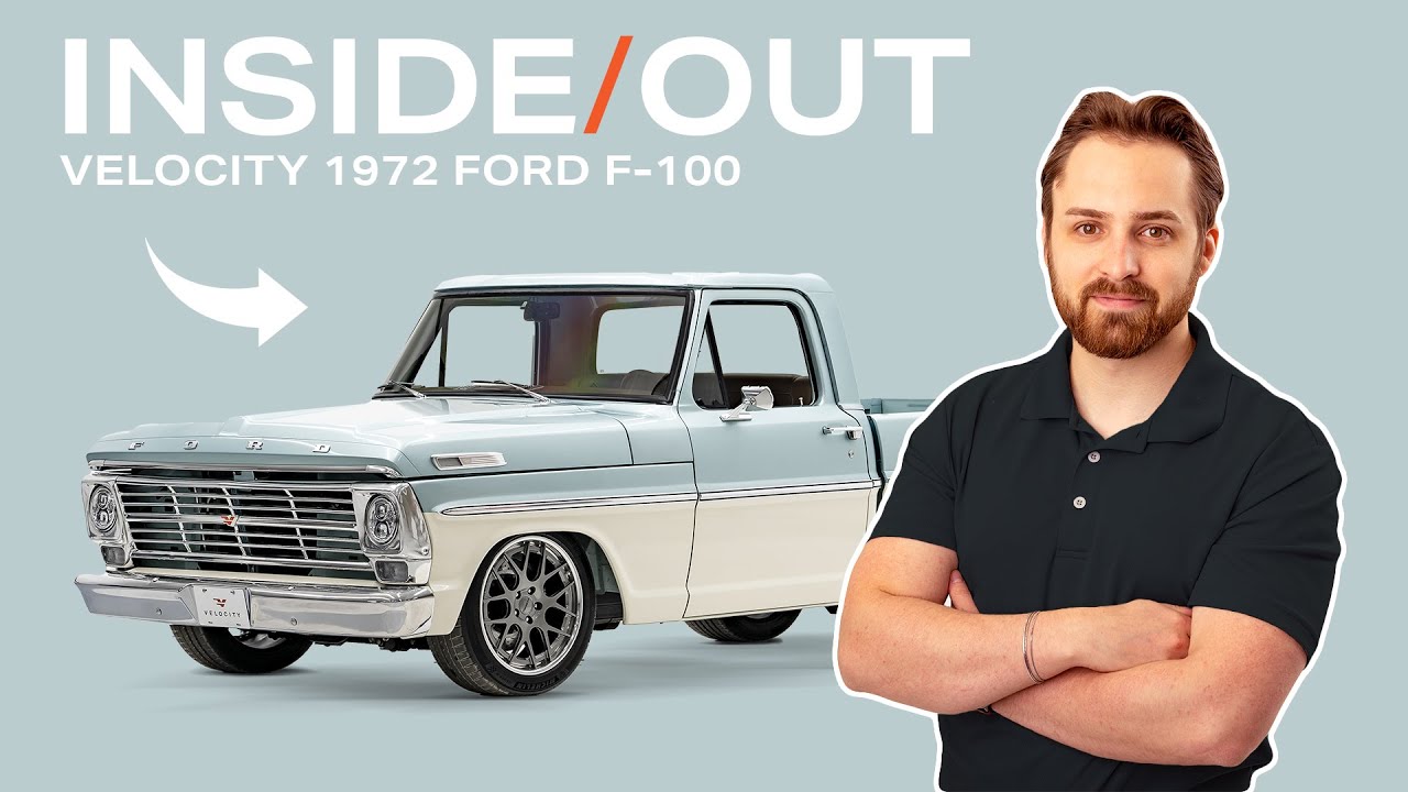 Re-Engineered Classic Ford Truck For Sale | Velocity Street Series 1972 Ford F-100 (2390)