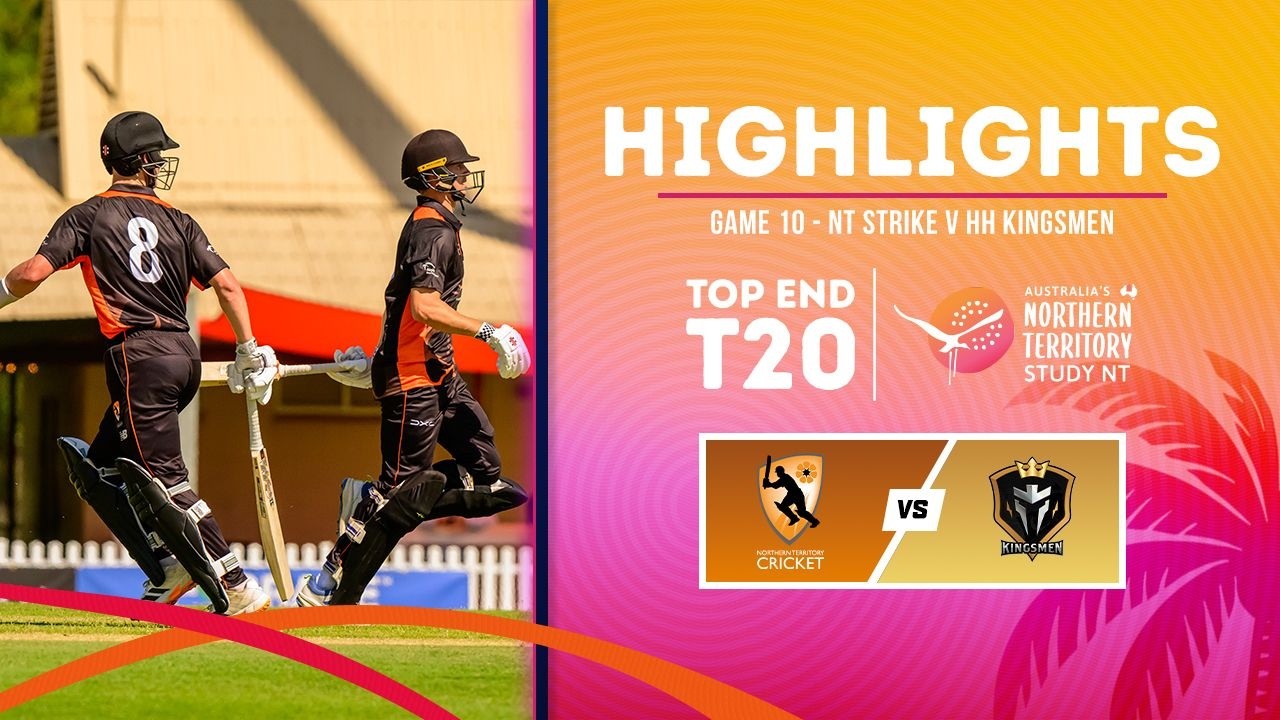 Лучшие моменты 10-й игры | NT Strike против HH Kingsmen | Серия T20 Study NT Top End 2026 года