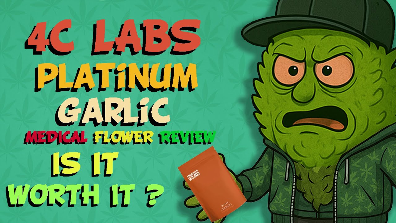 4C Labs Platinum Garlic Medical Cannabis Review 🇬🇧🌿 #MedicalCannabisUK #420 #legal 