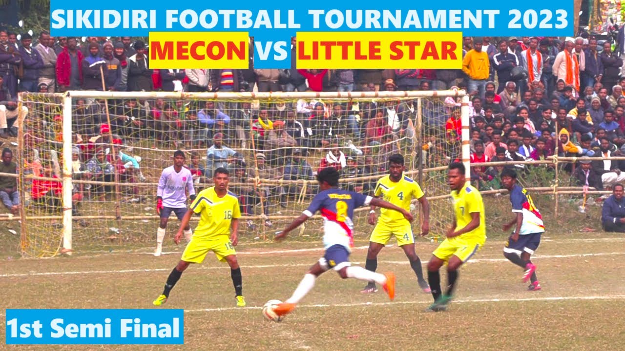 BEST FOOTBALL HIGHLIGHTS ! MECON VS LITTLE STAR ! SIKIDIRI FOOTBALL TOURNAMENT 2023 I
