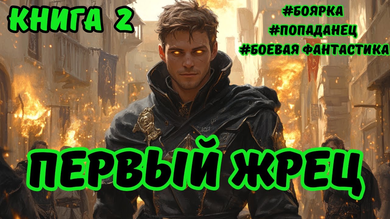 | Аудиокнига | ПЕРВЫЙ ЖРЕЦ | КНИГА 2 | БОЕВОЕ Фэнтези | ПОПАДАНЕЦ |  #аудиокниги #фэнтези #боевик
