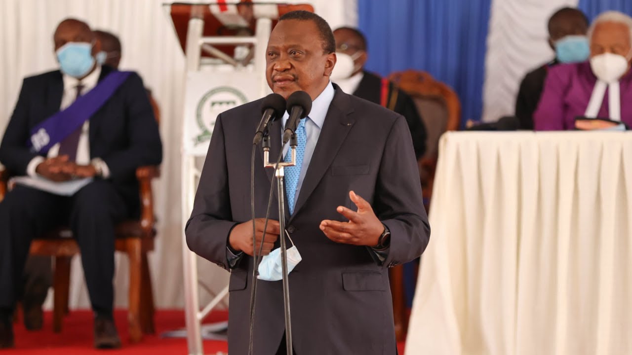 LIVE;FORMER PRESIDENT UHURU KENYATTA ATTENDING BISHOP JACKSON MURUGARA'S ORDINATION IN MERU