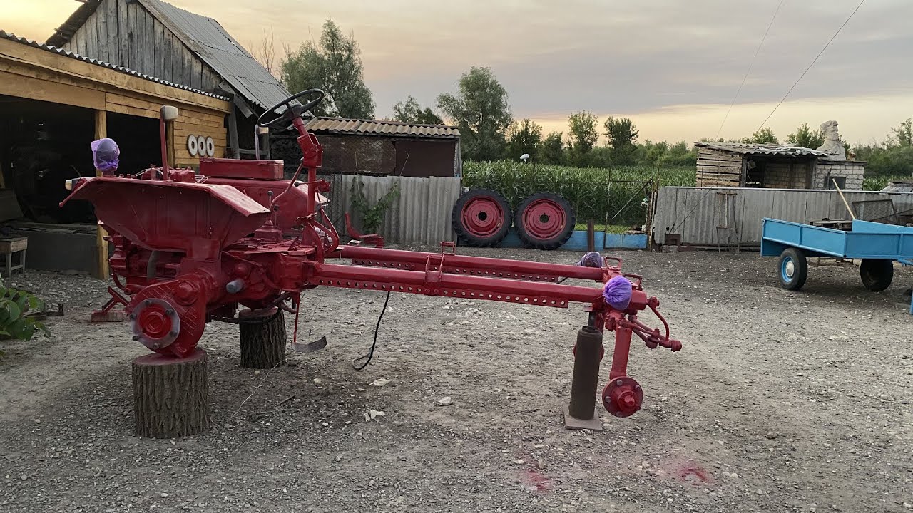 Разборка, чистка и покраска Т-16