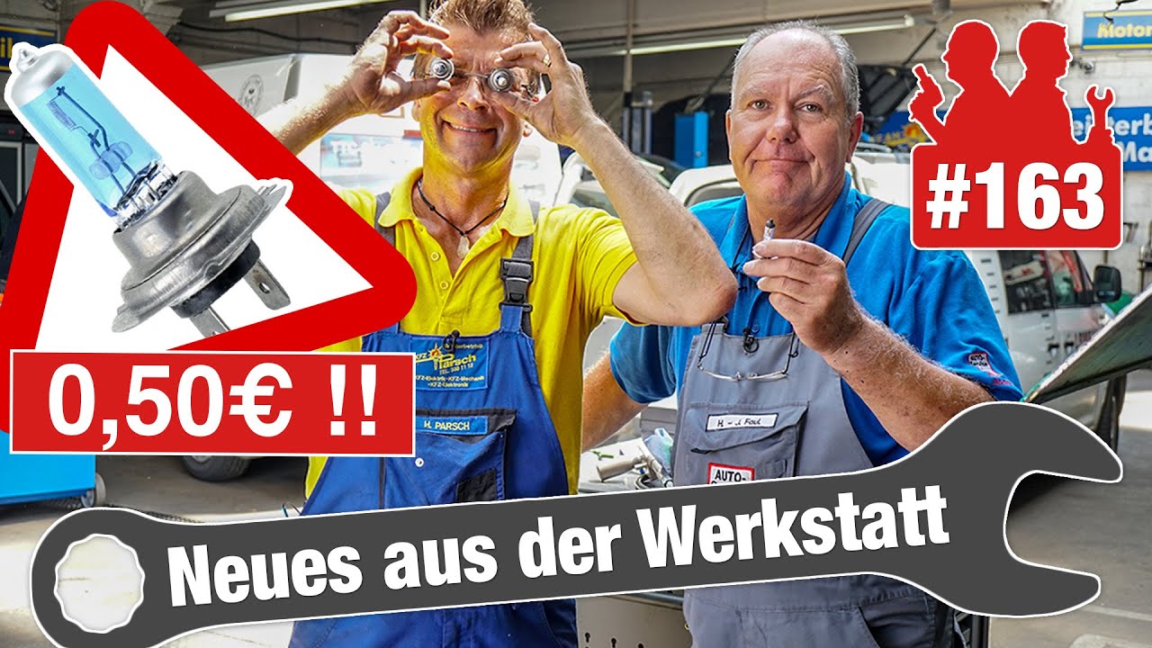 Explosionsgefahr bei Billig-H7-Glühlampen? 💥 | Endoskop im VW Käfer: Warum hat er keine Leistung?