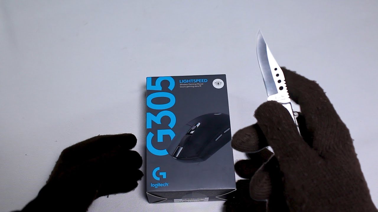Logitech G305 LIGHTSPEED Wireless Gaming Mouse Unboxing - ASMR