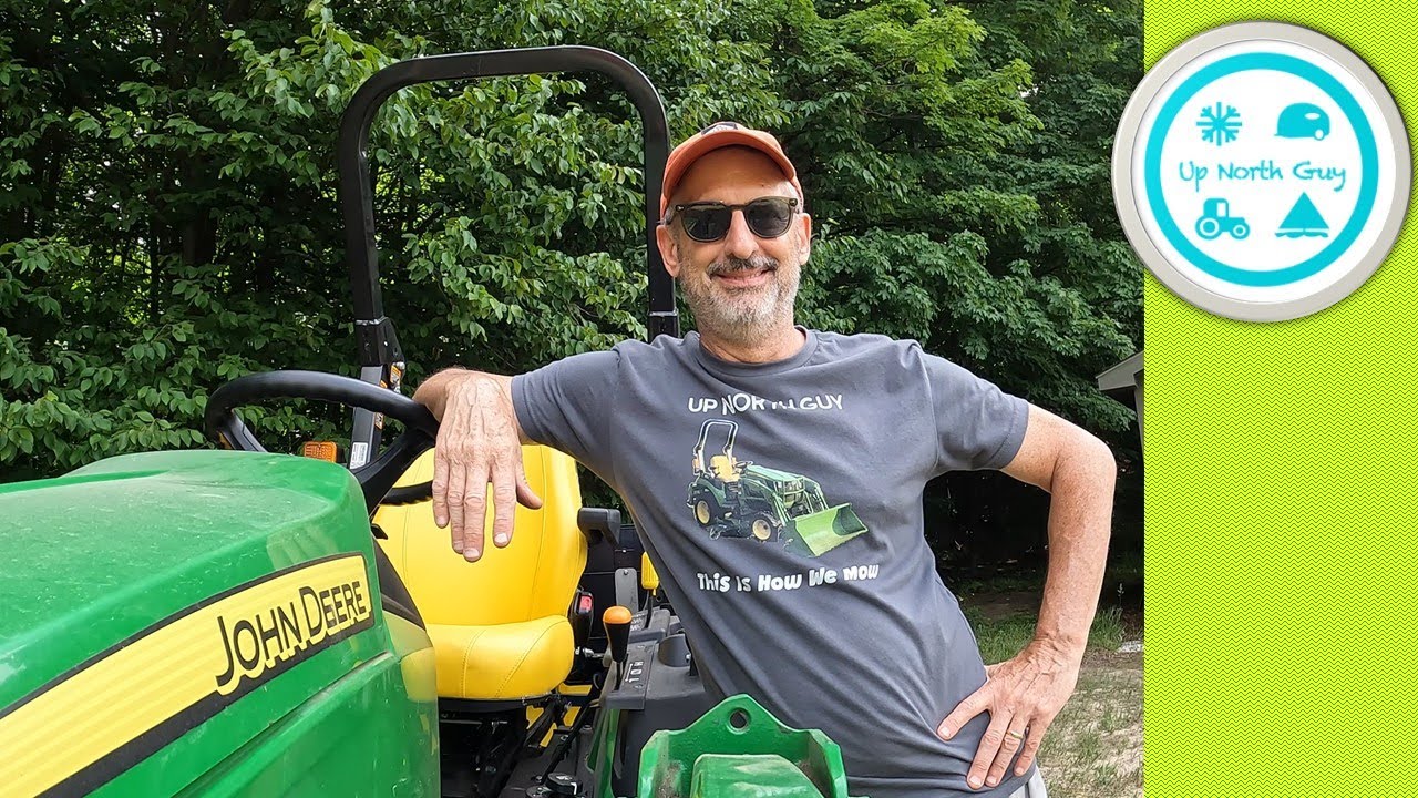 This Is How We Mow!!  Mowing with the John Deere 2025R Tractor!