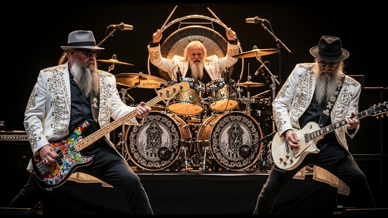 Jimi Hendrix, ZZ Top, Eric Clapton, SRV, Led Zeppelin – Classic Blues Rock Power Guitar & Voices