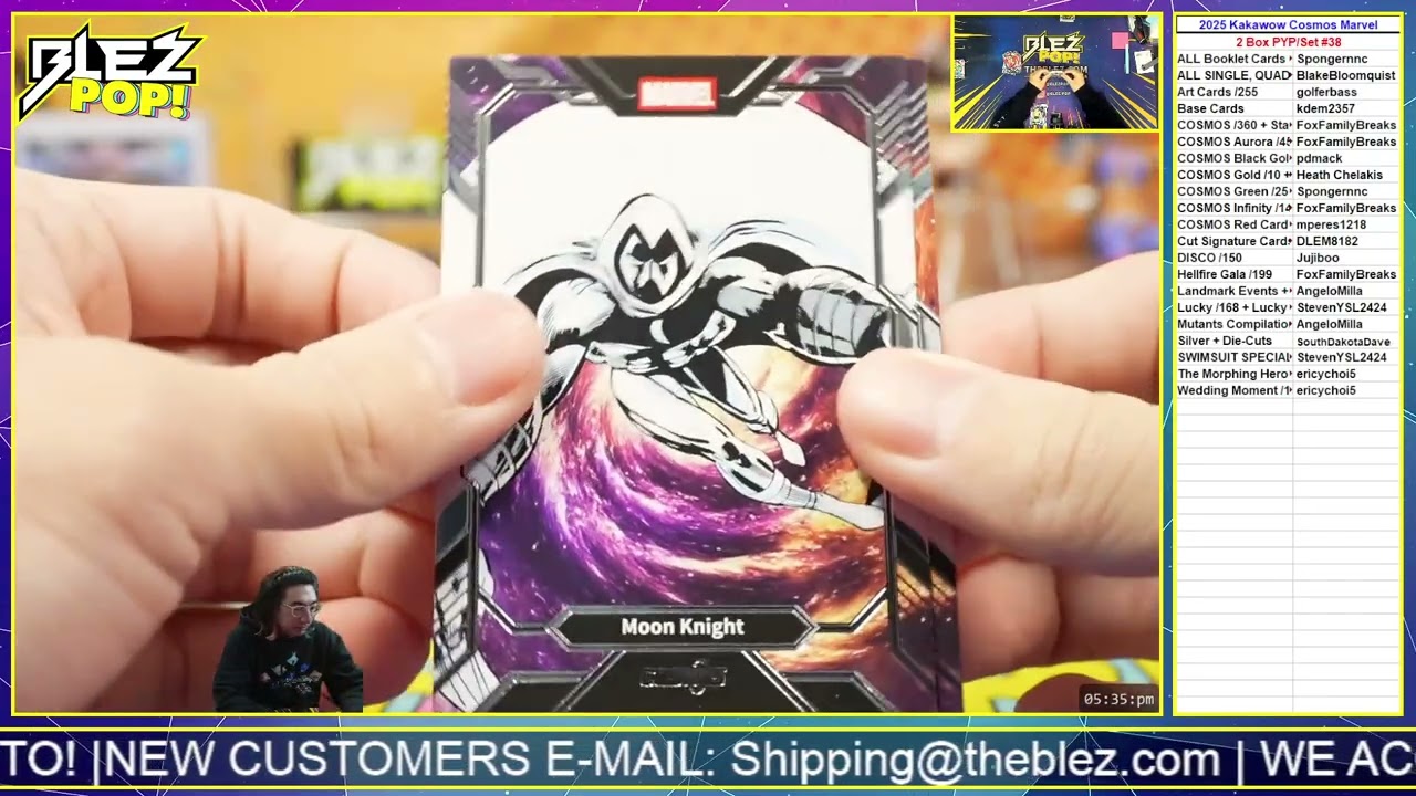 2025 Kakawow Cosmos Marvel 2 Box BREAK Pick Your Parallel Set #38