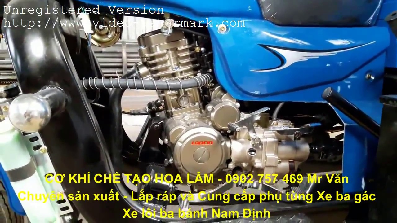 Xe ba gác, Xe lôi ba bánh Nam Định rẻ nhất ZALO/ĐT 0902757469 giá 26 - 36tr